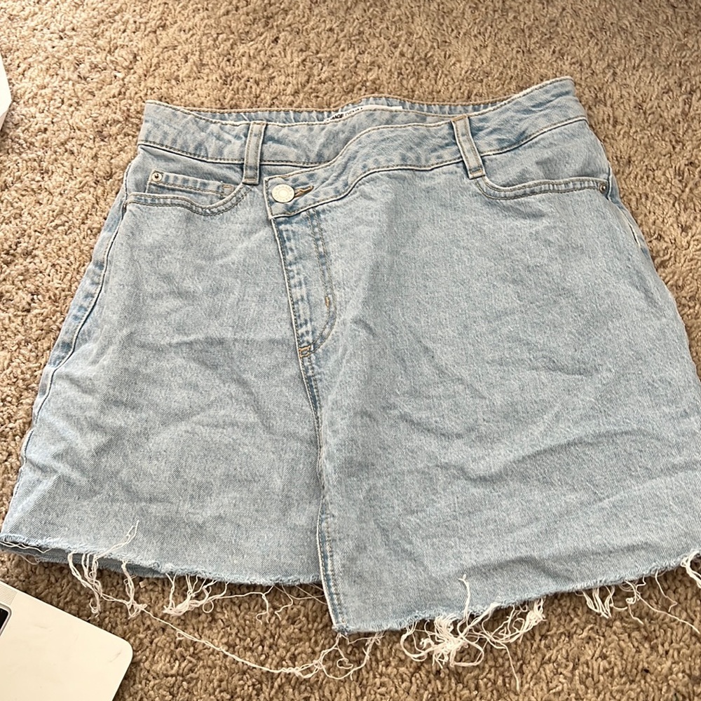 Garage Denim Skirt